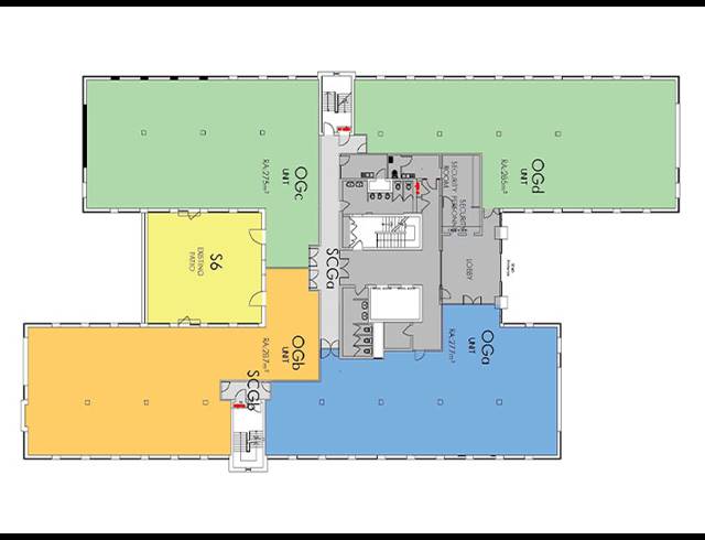 287M² OFFICE TO LET IN ROSEBANK